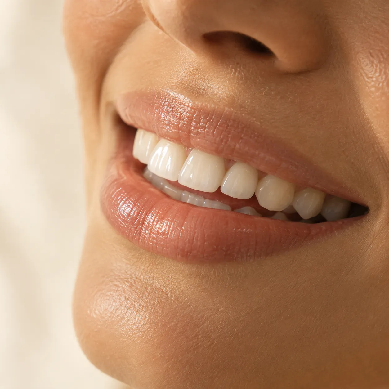 Sonrisa en primer plano